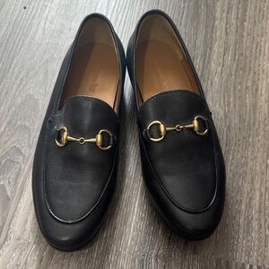 Elegant Black Leather Loafers